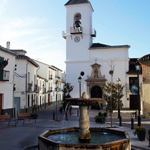 Plaza de la Constitución, Víznar :: Restaurante Horno de Víznar